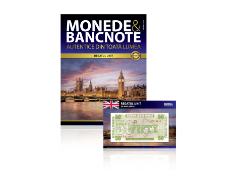 Monede si Bancnote Autentice din toata lumea - Revista 22 Monede si Bancnote Autentice: REGATUL UNIT
