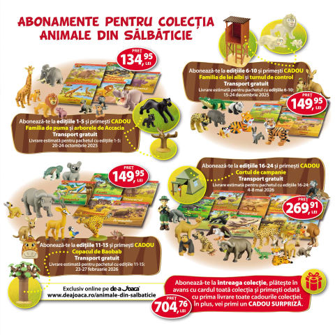 Abonament editiile 1-5 Colectia Animale din salbaticie [2]