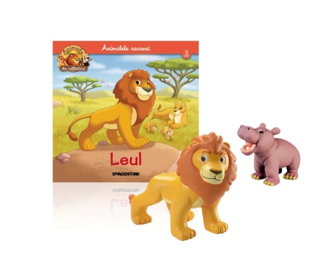 Figurine animale salbatice - Revista Animale din Salbaticie Nr. 3 Leul