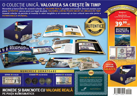 Revista Monede si Bancnote Autentice Nr.1: 1000 lei Romania - 1 Penny si 10 Pence Irlanda [2]