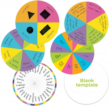 Roata magnetica pentru clasa, Educational Insights, 2-3 ani + [4]