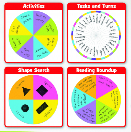 Roata magnetica pentru clasa, Educational Insights, 2-3 ani + [1]