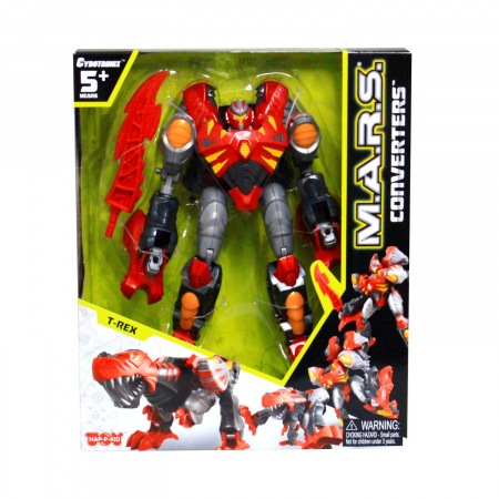 Robot Converters - M.A.R.S (T-Rex), Cybotronix, 4-5 ani + [3]