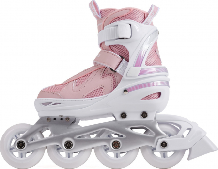 Role copii BlackWheels Flex Pro Roz, reglabil copii marimea 34-37 [9]