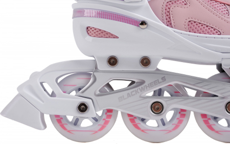 Role copii BlackWheels Flex Pro Roz, reglabil copii marimea 34-37 [5]