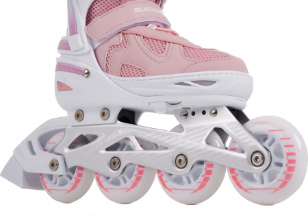 Role copii BlackWheels Flex Pro Roz, reglabil copii marimea 34-37 [4]