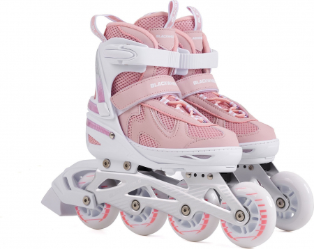 Role copii BlackWheels Flex Pro Roz, reglabil copii marimea 34-37 [3]