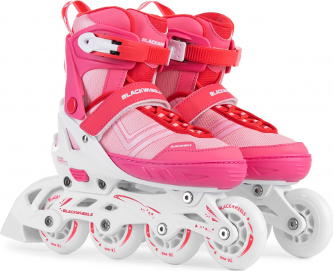 Role copii BlackWheels Playful Roz, reglabile marime 32-35 [4]