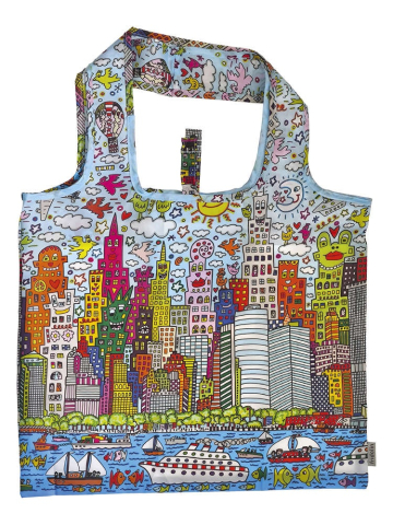 Sacosa din material reciclat, design James Rizzi [2]