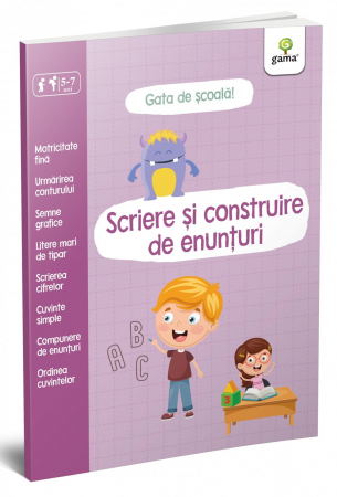 Jucarii copii 4-5 ani - Scriere și construire de enunțuri, Editura Gama, 4-5 ani +