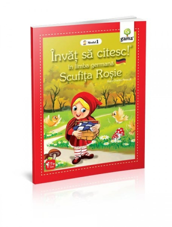 Carti invatare limbi straine - Scufița Roșie, Editura Gama, 8-9 ani +