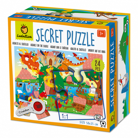 Secret Puzzle - Asaltul castelului, Ludattica, 3 ani+ [1]