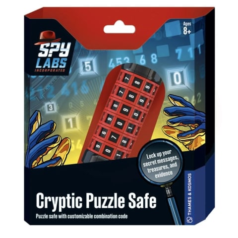 Jucarii copii 8-9 ani - Seif cu Puzzle Cifrat, Thames & Kosmos