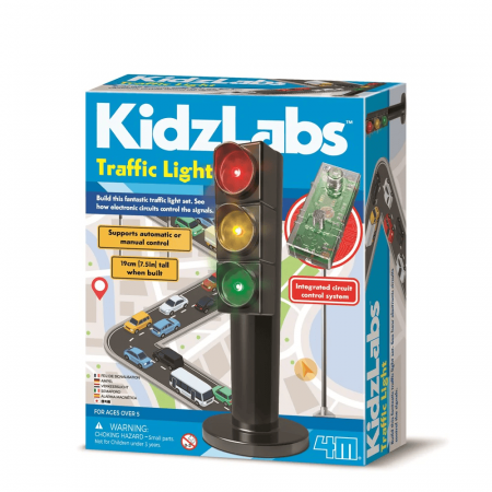 Jocuri experimente stiintifice - Semafor KidzLabs, 4M, +5 ani