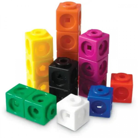 Set 100 piese MathLink, Learning Resources, 4-5 ani + [4]