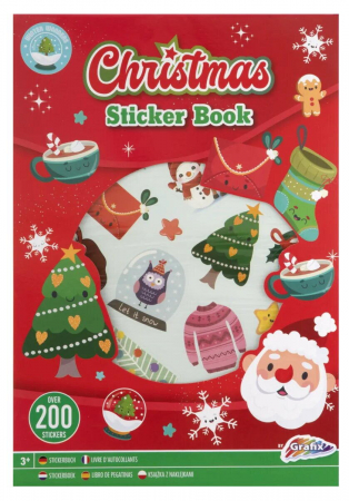 Jucarii si jocuri copii - Set 200 abtibilduri - Magia Craciunului, Grafix, 3 ani+