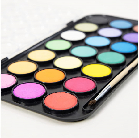 Set 21 acuarele cu pensula, Galt, 4-5 ani + [1]