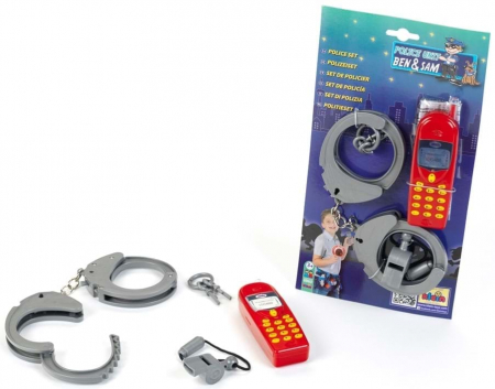 Set 3 accesorii politie, Klein, 2-3 ani + [1]