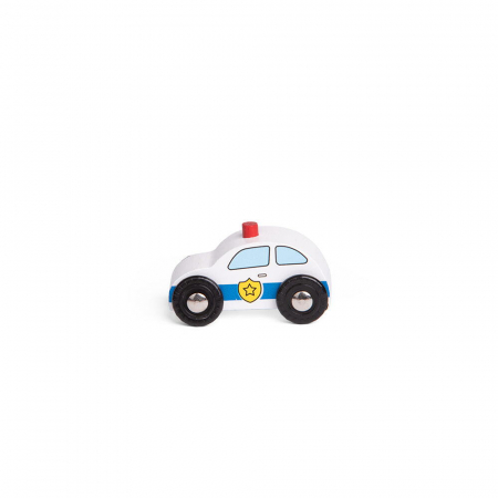 Set 5 vehicule din lemn, BIGJIGS Toys, 2-3 ani + [6]