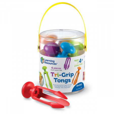 Set 6 carlige colorate, Learning Resources, 4-5 ani + [3]