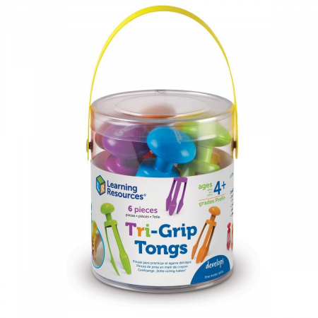 Set 6 carlige colorate, Learning Resources, 4-5 ani + [4]