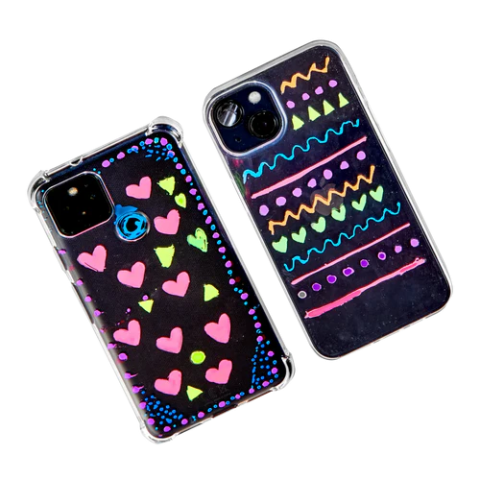 Set 6 Pixuri Gel Neon Multisuprafata Jelly Gloss ,   Culori Vibrante [6]