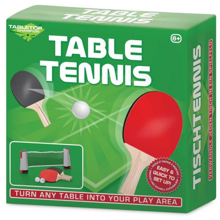 Jocuri de indemanare - Set accesorii - Tenis de masa, TOBAR, 8-9 ani +