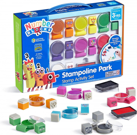 Set activitati cu stampile - Numberblocks, Hand2Mind, 4-5 ani + [1]
