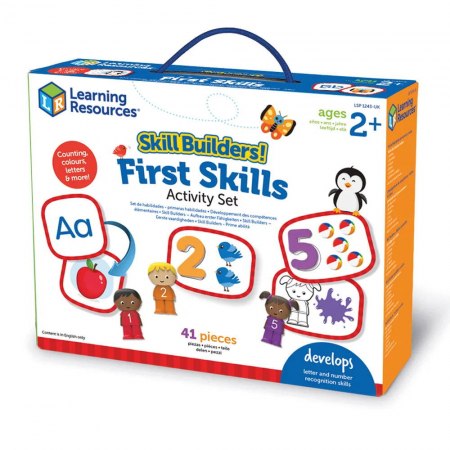 Jucarii copii 4-5 ani - Set activitati educative - Alfabet & numere