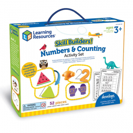 Jucarii copii 4-5 ani - Set activitati educative - Invat sa numar