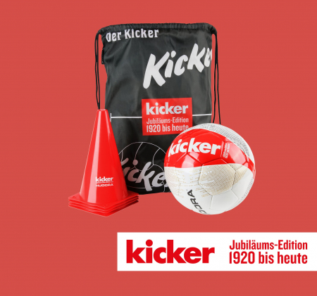 Set antrenament fotbal kicker Edition, plan de meci, Hudora [1]