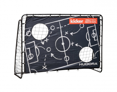 Jucarii de exterior - Set antrenament fotbal kicker Edition, schemă de joc, Hudora