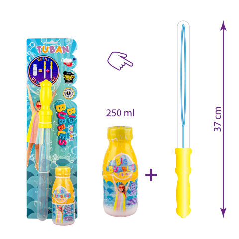 Jucarii si jocuri copii - Set Baloane de sapun gigante - accesoriu sabie + solutie 250 ml