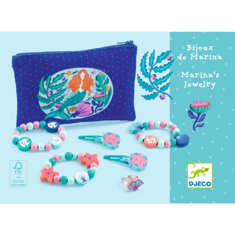 Jucarii copii 2-3 ani - Set bijuterii fetite Lilarose, Djeco