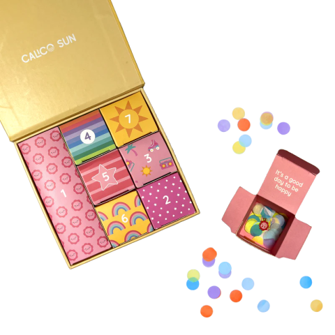 Set cadou bratara si charmuri - Calendar pentru sarbatorit evenimente - Good Vibes Only [4]