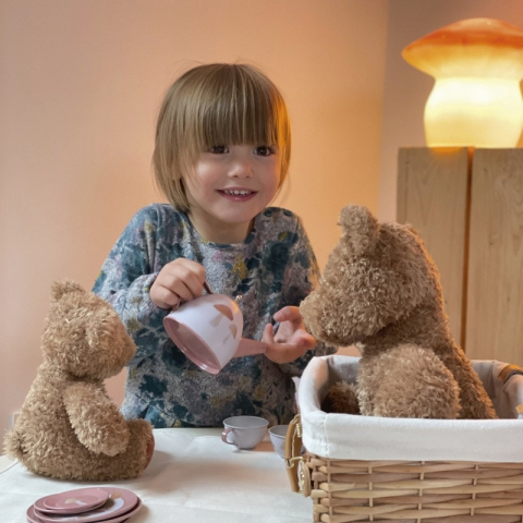 Set ceai in cos pentru picnic, Egmont Toys, 2-3 ani + [1]