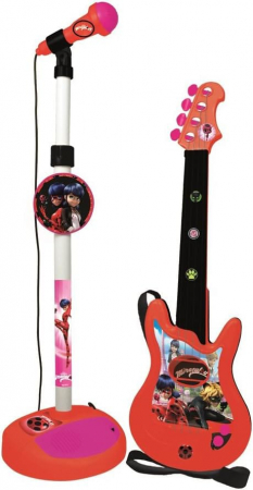 Jucarii si jocuri copii - Set chitara si microfon Miraculous