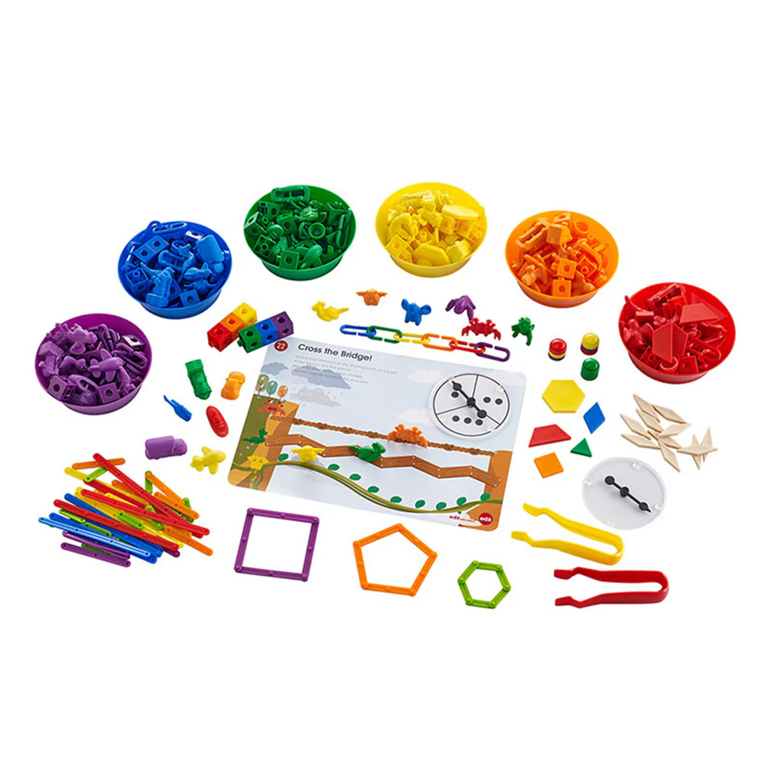 Set complet de sortare si numarare 384 piese [1]