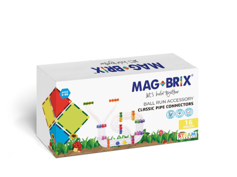 Seturi de construit - Set conectori pentru circuitul cu bile Magbrix Marble Run