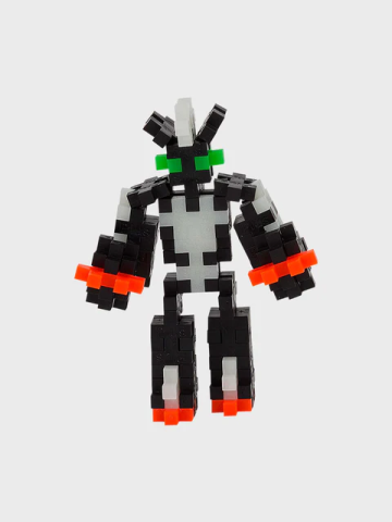 Set constructie Plus-Plus, 360 piese, Construieste si Straluceste, culori fluorescente [4]