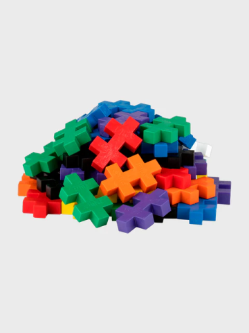 Set constructie Plus-Plus, 50 piese mari, culori standard [2]