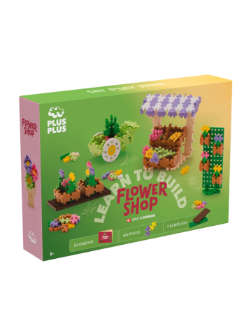 Set constructie Plus-Plus, 600 piese, Invata sa construiesti - Florarie [7]