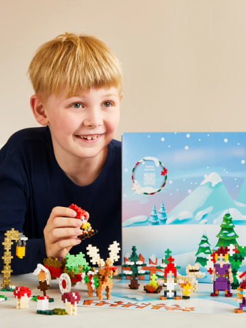 Set constructie Plus-Plus, Calendar Advent - Lumea lui Mos Craciun [7]