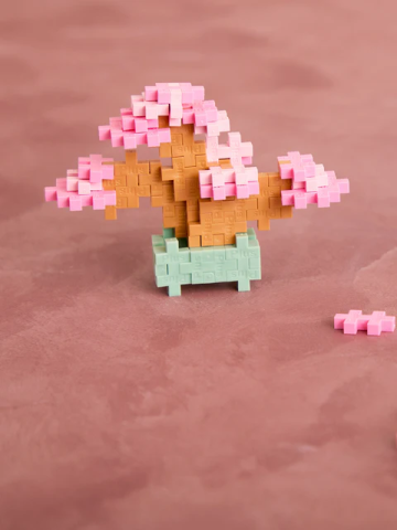 Set constructie Plus-Plus, PLANTE - Bonsai roz [5]