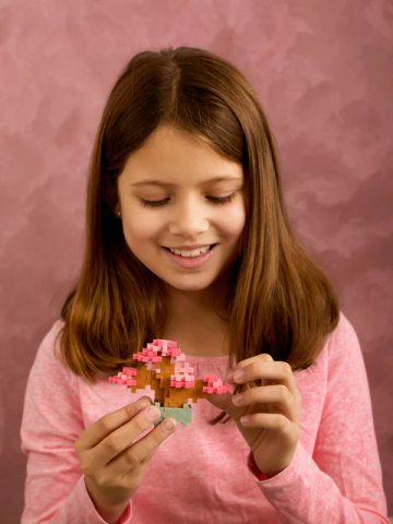 Set constructie Plus-Plus, PLANTE - Bonsai roz [3]