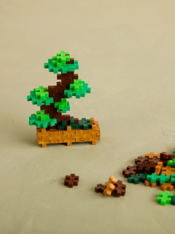 Set constructie Plus-Plus, PLANTE - Bonsai verde [3]