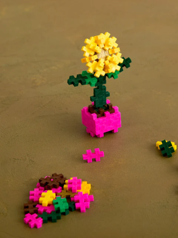 Set constructie Plus-Plus, PLANTE - Floarea soarelui [4]