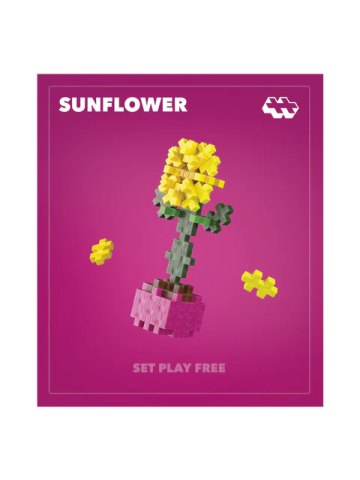 Seturi de construit - Set constructie Plus-Plus, PLANTE - Floarea soarelui