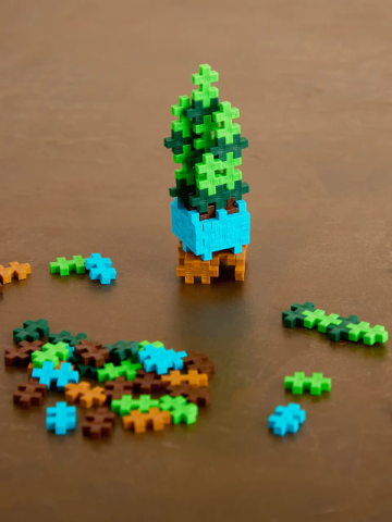 Set constructie Plus-Plus, PLANTE - Sansevieria [4]