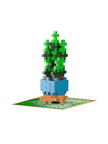 Set constructie Plus-Plus, PLANTE - Sansevieria [1]